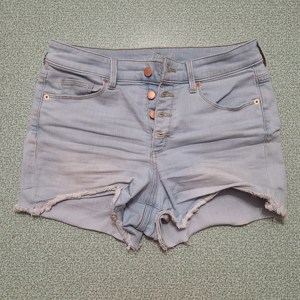 Denim shorts